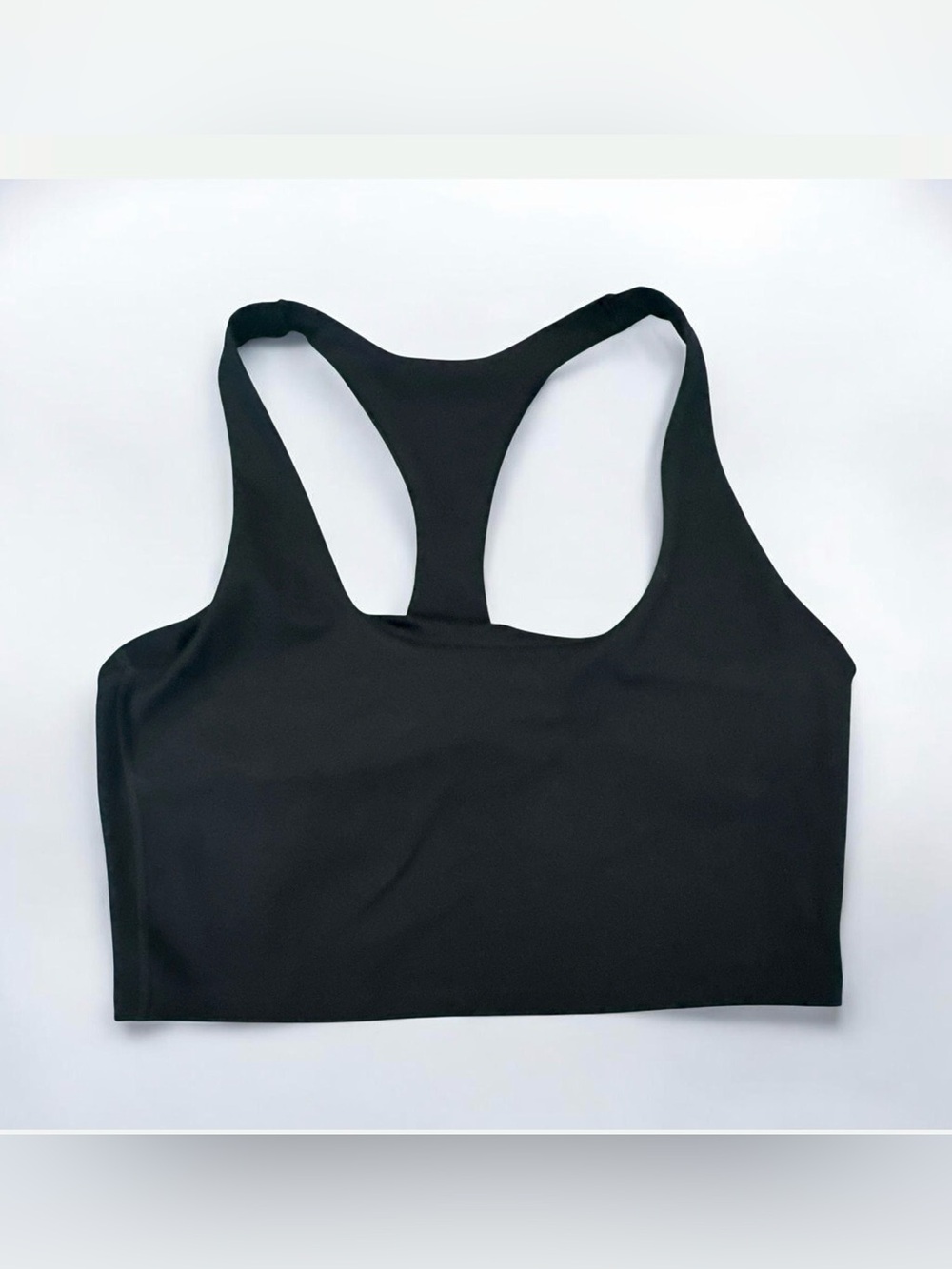 GAP Black Racerback Seamless Sports Bra